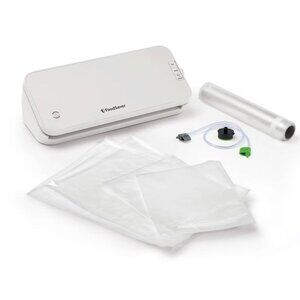 FoodSaver Select Vacuum Sealer with Bags and Roll Oatmilk VS2120